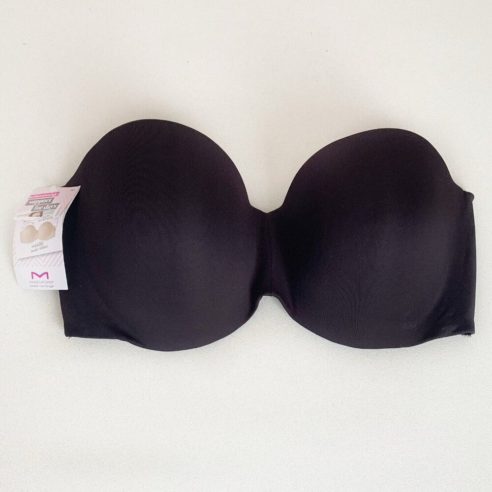 Maidenform Bra Perfect Coverage Support For Days NEW Womens 40DD Convertible Blk